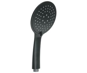 GEDY G-Tech 13, Doccetta per Doccia 3 getti, Soffione Doccia in ABS con Finitura Nera, 5 Anni di Garanzia, Design R&S, Filtro Doccia antisabbia Incluso