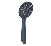 Gedy G-Tendence 07, Doccetta per Doccia 1 Getto, Soffione Doccia in ABS con Finitura Nera, 5 Anni di Garanzia, Design R&S, Filtro Doccia antisabbia Incluso