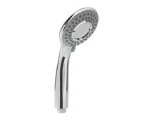 Gedy G-Top 03, Doccetta per Doccia 3 getti Cromo Tonic, Soffione Doccia in ABS con Finitura cromata, 5 Anni di Garanzia, Design R&S, Misure 23,5 x 10 x 5,2 cm