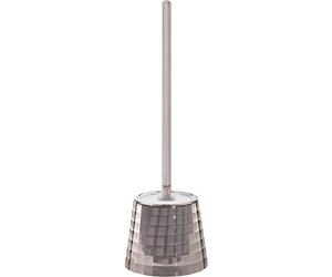Gedy glady porta scopino WC, resina termoplastica, Moka, 13,2 X 13,2 X 40,5