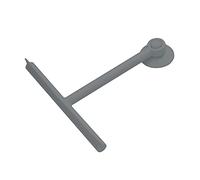 Gedy Tergivetro Grigio 22 x 23 cm Squeegee per box doccia