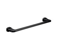 Gedy Nero, Krabi Porta Asciugamani CM.45, Colore, Componenti Realizzati in Acciaio Inox e Cromall, Garanzia 2 Anni, Misure 3,3 x 45 x 7 CM e Peso 0,35 kg, Design R&S, 45 cm
