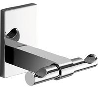 Gedy Maine Appendiabiti Doppio, Zama, Argento, 7.5 x 6.6 x 6 cm