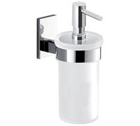 Gedy Maine - Dosatore per Sapone, in Acciaio Inox, Cromato, 11 x 69 x 168