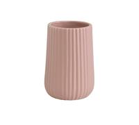 Gedy Marika Porta Spazzolino da Denti, Ceramica, Rosa, 8 x 8 x 11,6