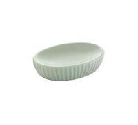 Gedy Marika portasapone, Ceramica, Verde, 8,3x12x3