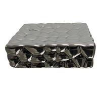 GEDY Martina Porta Sapone Ceramica Argento