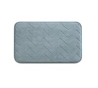 Gedy Tappetino da bagno Mousse 80x50cm Blu