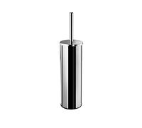 Gedy Terra, Nara, Scopino WC, Colore Cromo, Scovolino Bagno Realizzato in Acciaio Inox, Garanzia 2 Anni, Misure 40 x 7,5 x 7,5 CM e Peso 0,66 kg, Design R&S, Unica