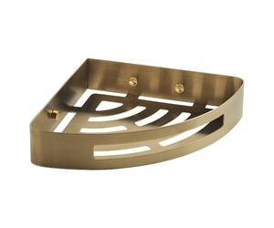 Gedy Nerva Portaoggetti angolare Oro Opaco