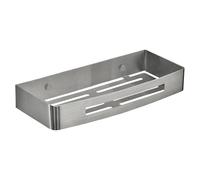 Gedy Nerva Portaoggetti rettangolare Cromo Spazzolato