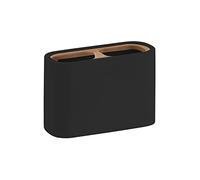 Gedy Ninfea Portaspazzolino Nero-Bambù