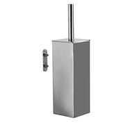 Gedy Perth Scopino WC da Muro, Misure e Peso: 38X9X9,5 CM & 0,835 kg, Scopettino WC Realizzato in Acciaio Inox, Finitura cromata, Scopino Bagno Design di R&S, 2 Anni di Garanzia