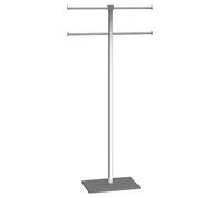 Piantana asciugamani 4 bracci colore cromo lucido - grigio Gedy Rainbow RA31-08