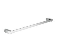 GEDY | Porta Asciugamani Bagno Spluga in Acciaio Inox, Alluminio e Cromall, Appendi Asciugamani Fissabile con Viti Incluse, Cromato, 60x7,2x2,6cm