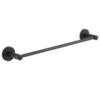 Gedy Porta asciugamani dritto accorciabile (52,3x5,6x7,4cm) FELCE PLUS Nero