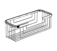 Gedy Porta oggetti box doccia a vite (25,2x10,2x8,6cm) AUGUSTUS Cromo lucido