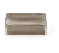 Gedy Porta sapone appoggio RAINBOW Tortora chiaro (11x7x3 cm) RA11 66
