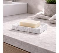 Gedy Portasapone Bianco in Ceramica Linea New Martina