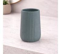 Gedy Portaspazzolini Azzurro Polvere in Ceramica Linea Marika