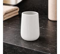 Gedy Portaspazzolini Bianco in Ceramica Linea Marika