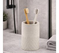 Gedy Portaspazzolini in Cemento Grigio Linea Afrodite