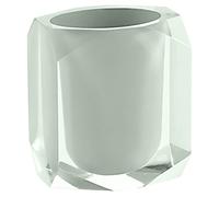 Gedy Chanelle Portaspazzolino, Resina, Verde, 7x9x10,5