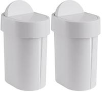 Gedy - POUBELLE JUNIOR BLANC G-80090200300 (Confezione da 2)