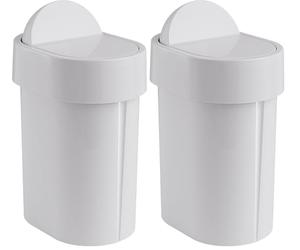 Gedy - POUBELLE JUNIOR BLANC G-80090200300 (Confezione da 2)