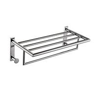 Gedy Project Mensola in Acciaio Inox, Cromo Lucido, 50 x 25 x 16,5 cm