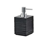 GEDY Quadrotto Dosasapone Pompetta Metallo Nero