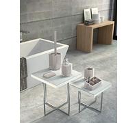 Gedy Rainbow portasapone, Resina, Beige, 7x11x3