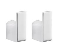 Appendiabiti per accappatoio Gedy Pirenei 2 pezzi cromato PI27-13