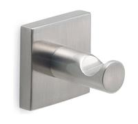 Gedy Set appendini da bagno 2 pz (4,7x4,9x4,7cm) FUJI Silver spazzolato FJ27 38