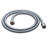 Gedy Silver 00 - Flessibile per Doccia, Argento, 1,4 x 1,4 x 150 cm