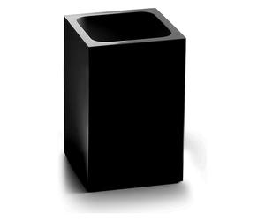 Gedy Sofia Portaspazzolino nero opaco