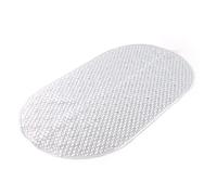 Gedy 0000TAVA4000030, G-Solid Antiscivolo Vasca con Ventose, Misure: 39x69, Tappetino Bagno in Resina, Finitura Trasparente, 100% Made in Italy, Tappeto Lavabile in Lavatrice, Unica