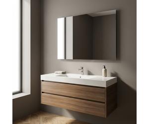 GEDY Specchio Bagno Rettangolare 100x60 cm