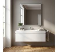 Gedy Specchio bagno Art. 8000 senza luci 55x60 cm Bianco