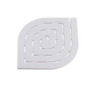 Gedy Spirale Pedana per Piatto Doccia, Bianco, 55 x 55
