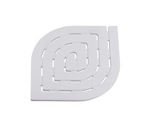 Gedy Spirale Pedana per Piatto Doccia, Bianco, 55 x 55