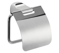 Gedy STELVIO PORTAROTOLO COPERTO A PARETE ACCIAIO INOX CROMATO