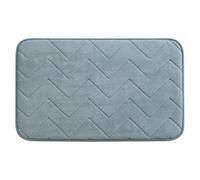 Gedy Tappetino da bagno Mousse 80x50cm Blu