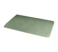Gedy | Tappeto Bagno Fuzzy Verde, Morbido Tappeto Doccia Antiscivolo in Poliestere, 40x60cm