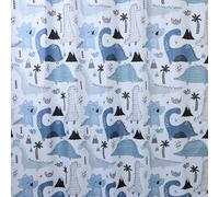 Gedy Tenda 120 x 200 cm Dinosaurs Bianco-Blu