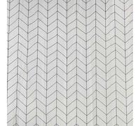 Gedy Tenda 120 x 200 cm Spiga bianco-nero
