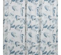 Gedy Tenda 120x200 cm Foglie Bianco-Blu