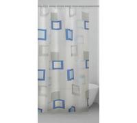 Gedy Tenda doccia in plastica (240x200cm) FRAME Azzurro e Grigio TVI 1349 2430