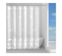 Gedy Tenda doccia in plastica STRÜDEL (180x200 cm) Bianco TVI 1345 1830