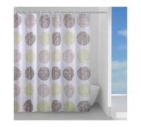 Gedy Tenda doccia in tessuto (240x200cm) GOMITOLO Verde e Marrone TTE13262430